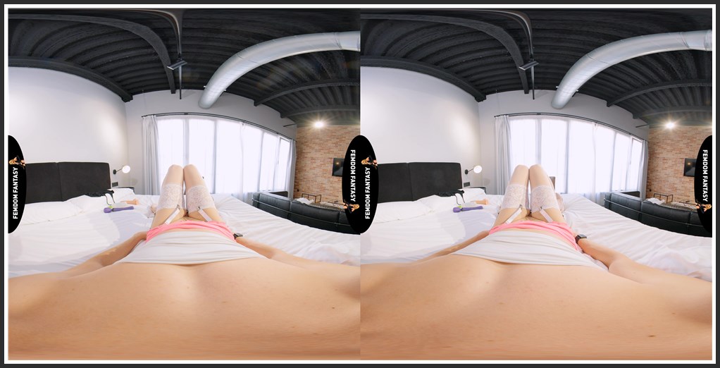 [FemdomFantasyVR] Jade Mar: Feminized - Makeup by your slutty roommate