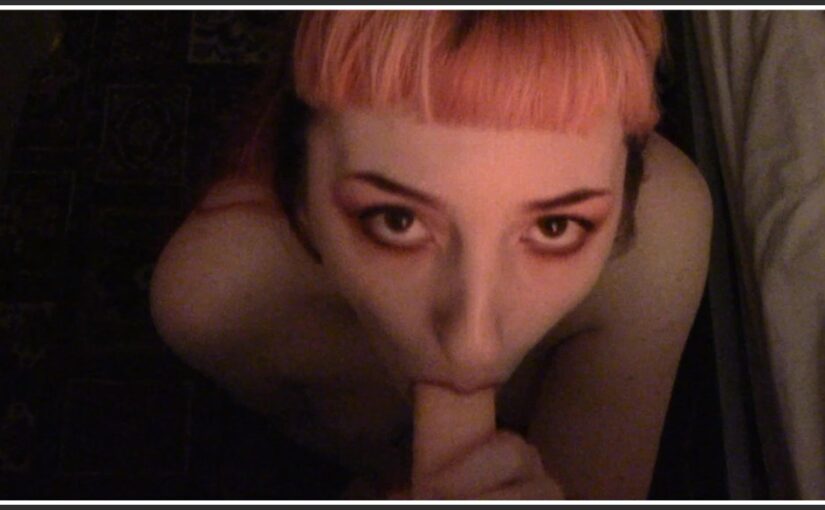 Ellie Haze – Sloppy Dildo Blowjob